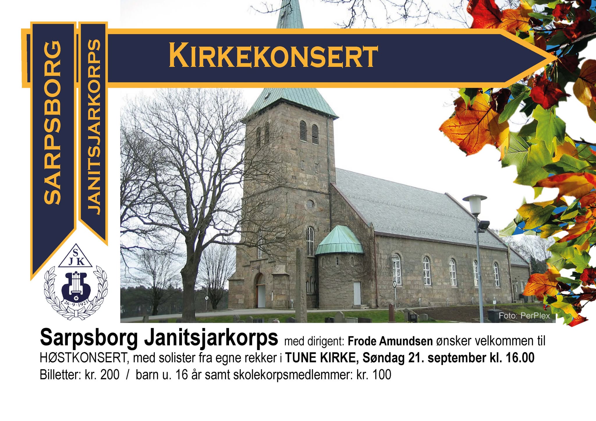 Høstkonsert 2025 - Tune kirke