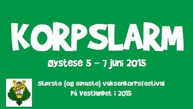 Korpslarm i Øystese (mai 2015)