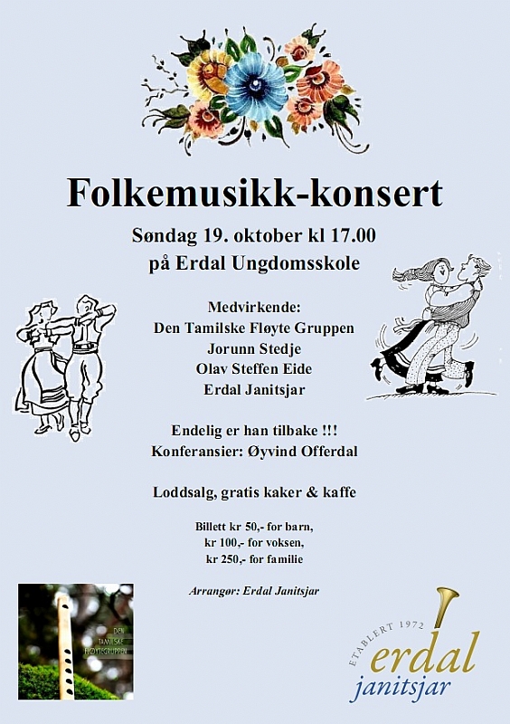 Folkemusikk-konsert (okt 2014)