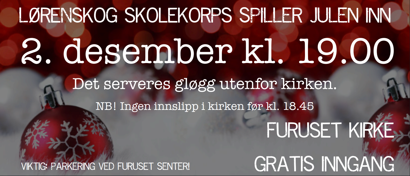 Lørenskog Skolekorps spiller julen inn!