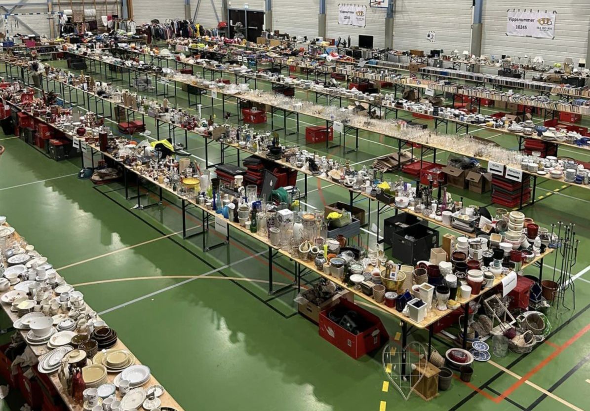 Loppemarked 4-5 April 2025 i Skjeberghallen