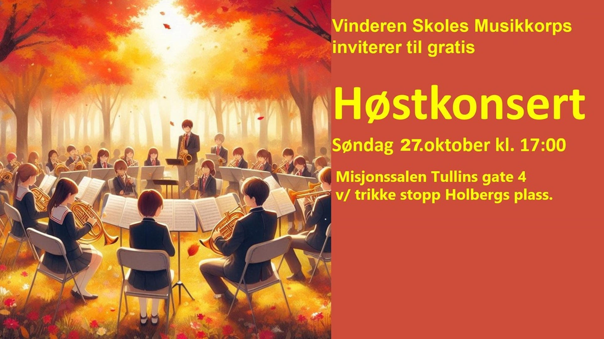 Vi trenger hjelp til høstseminaret og til konserten !