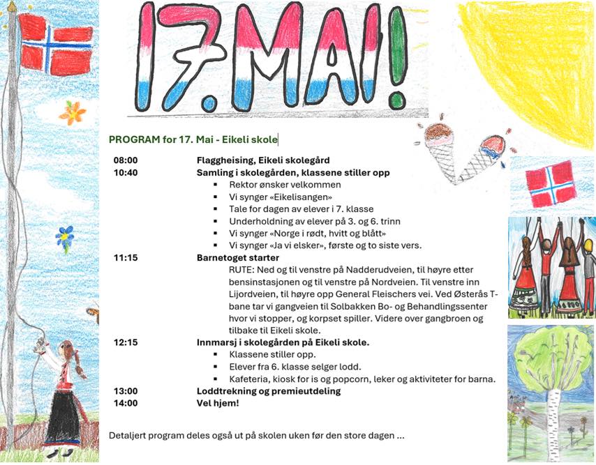 På 17. mai blir det fullt program med korpset
