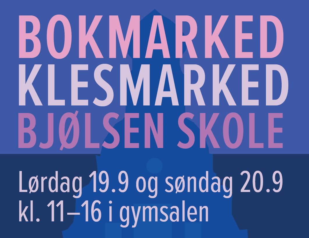 Velkommen til korpsets bok- og klesmarked 19.-20. september!