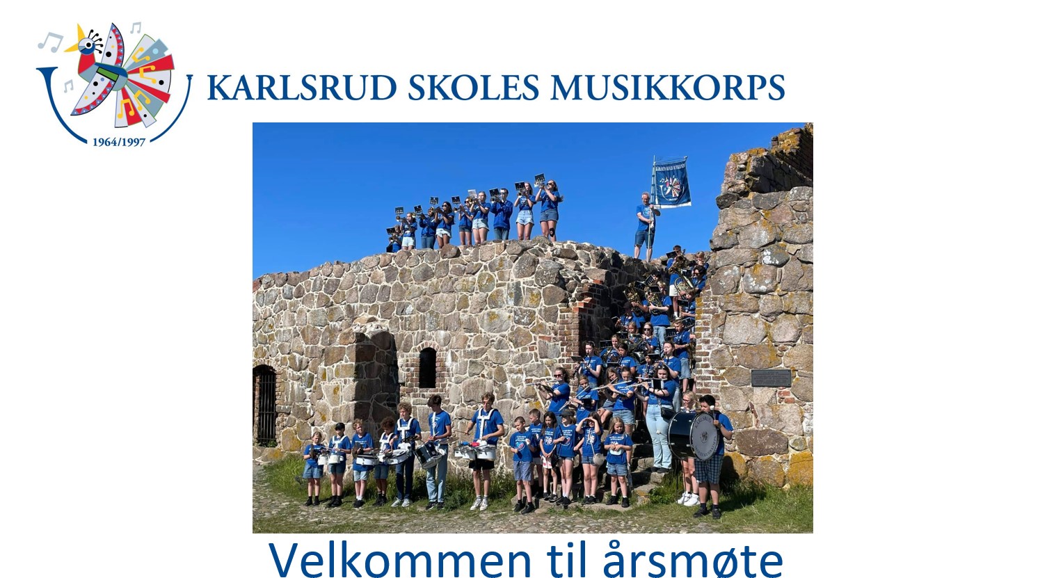 Karlsrud skoles musikkorps årsmøte 2025