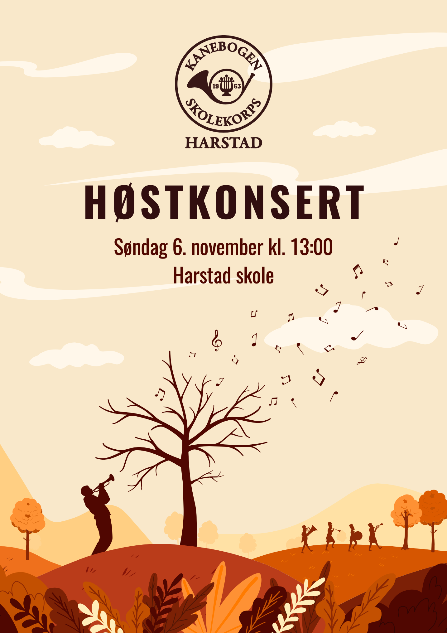 Velkommen til HØSTKONSERT!