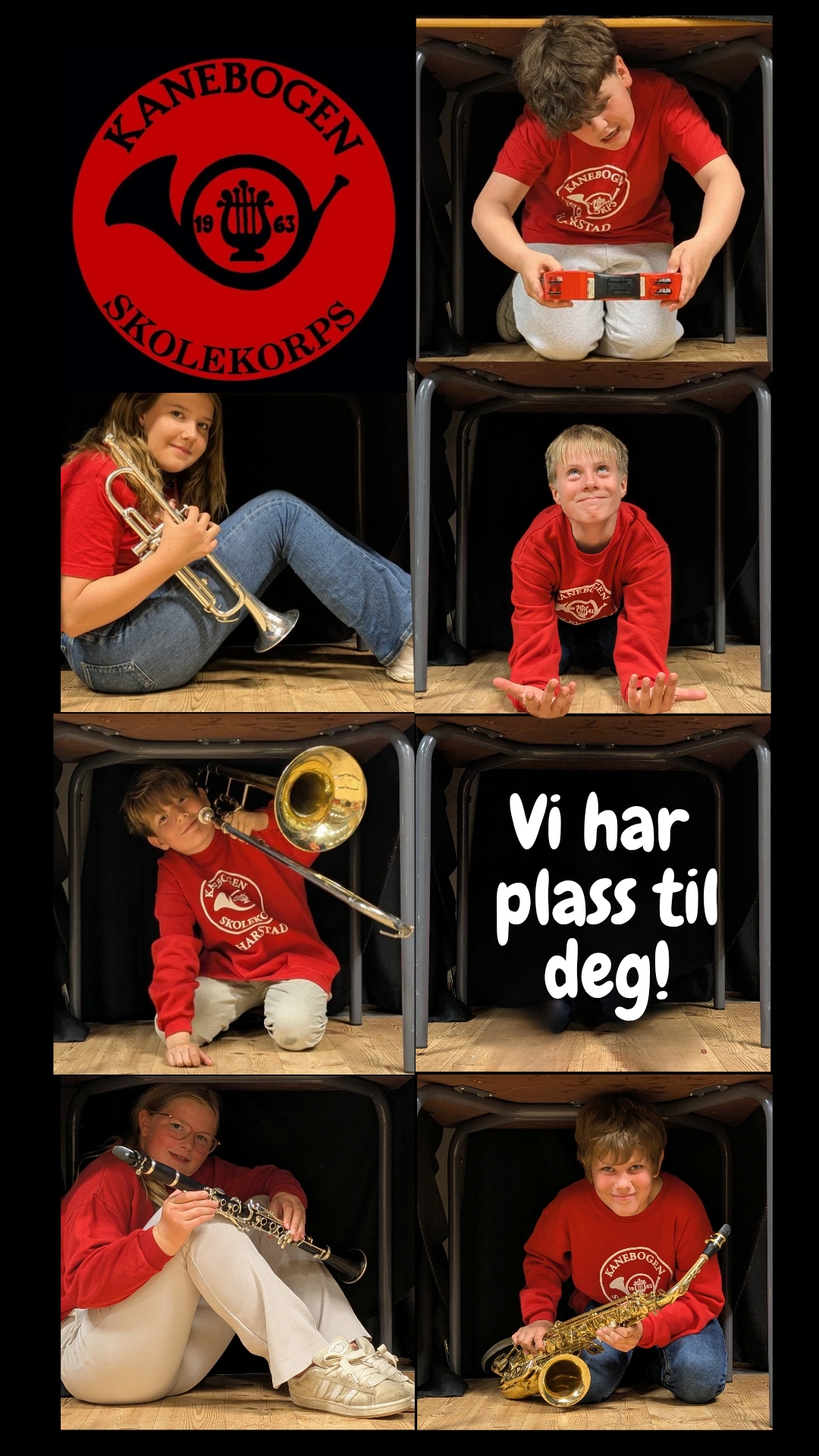 Velkommen til åpen dag hos Kanebogen skolekorps 🎶