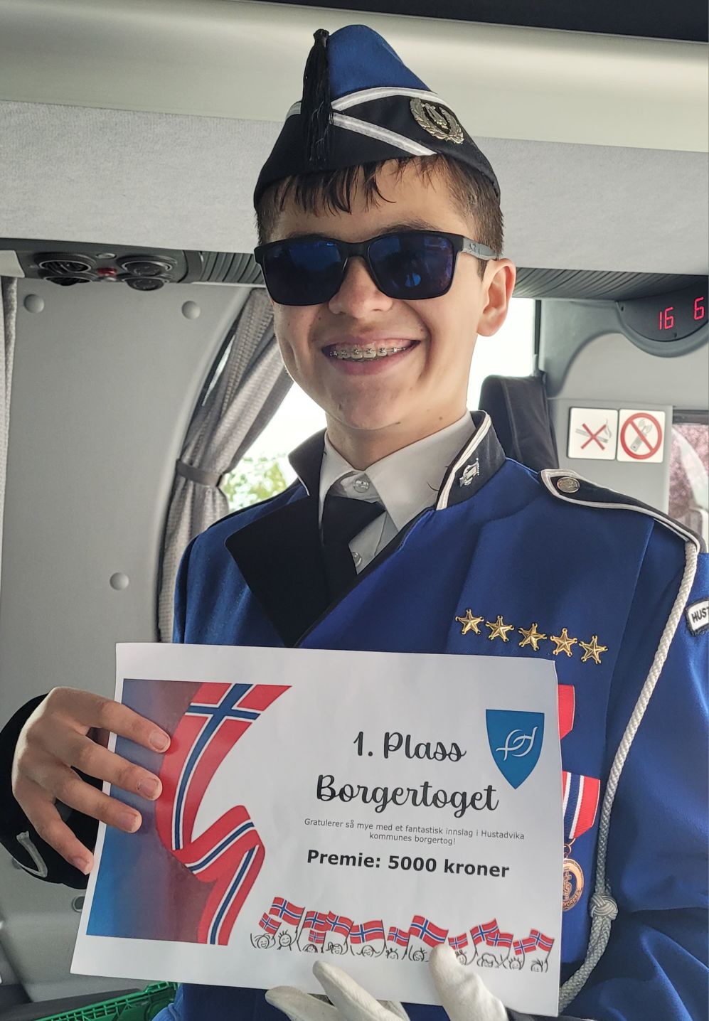 1. plass i Borgertoget 17.05.2023