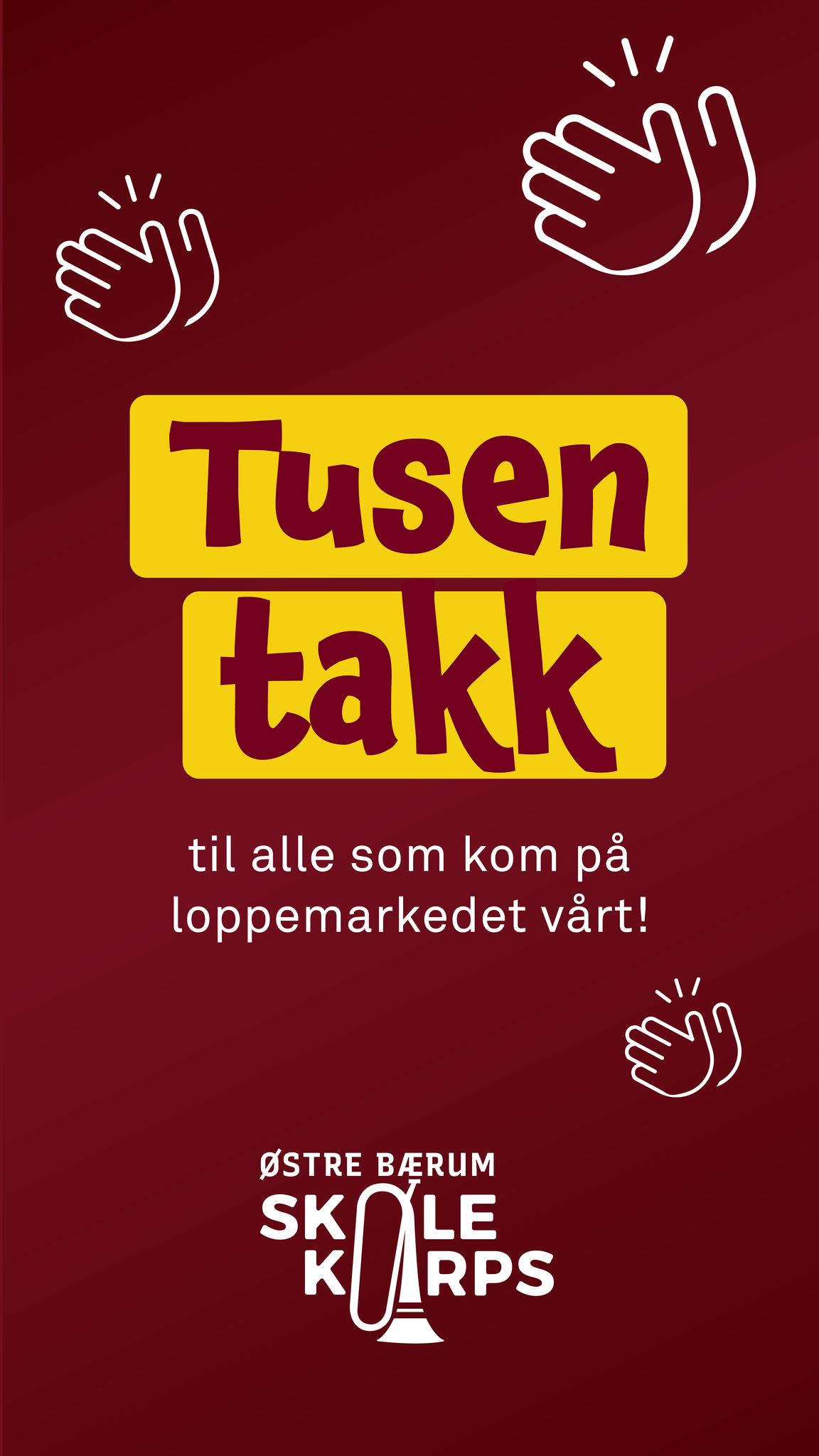 Vellykket loppemarked på Grav