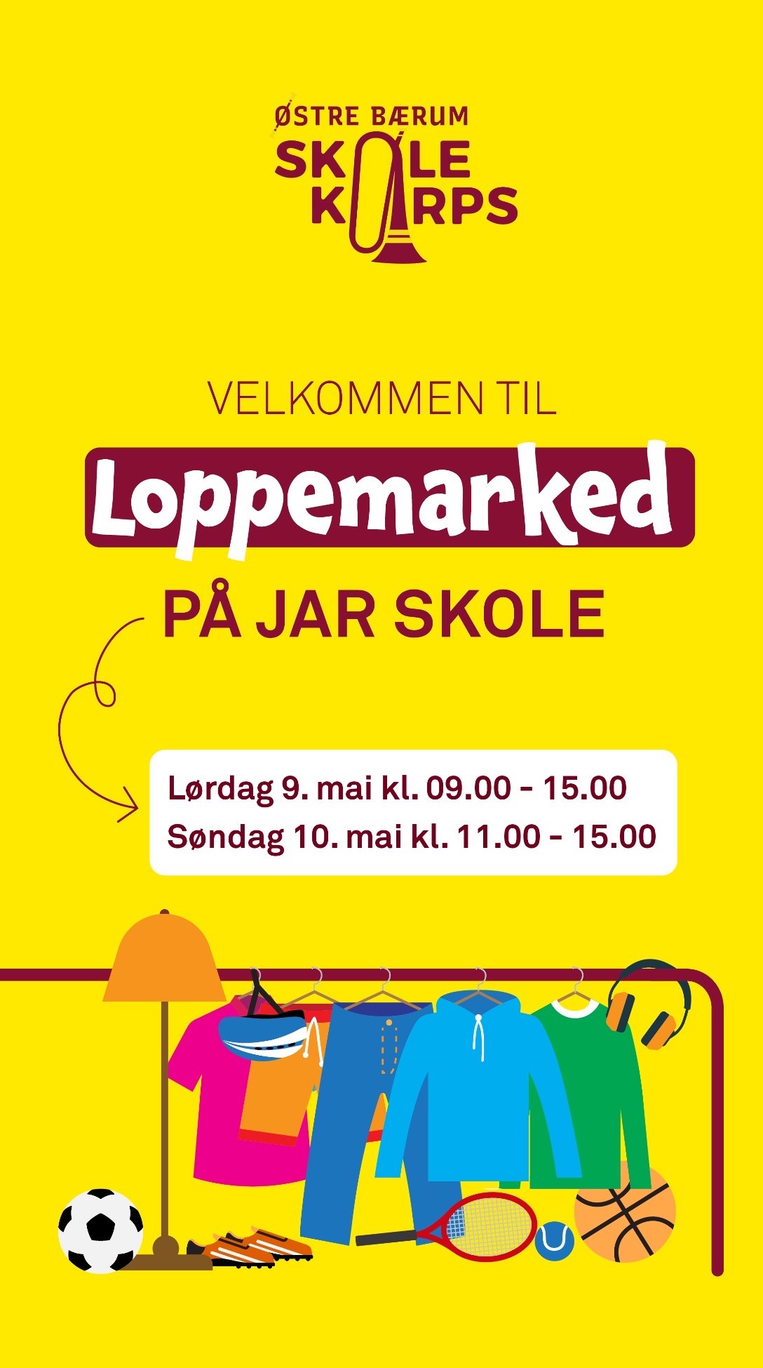 Velkommen til vårens Loppemarked!