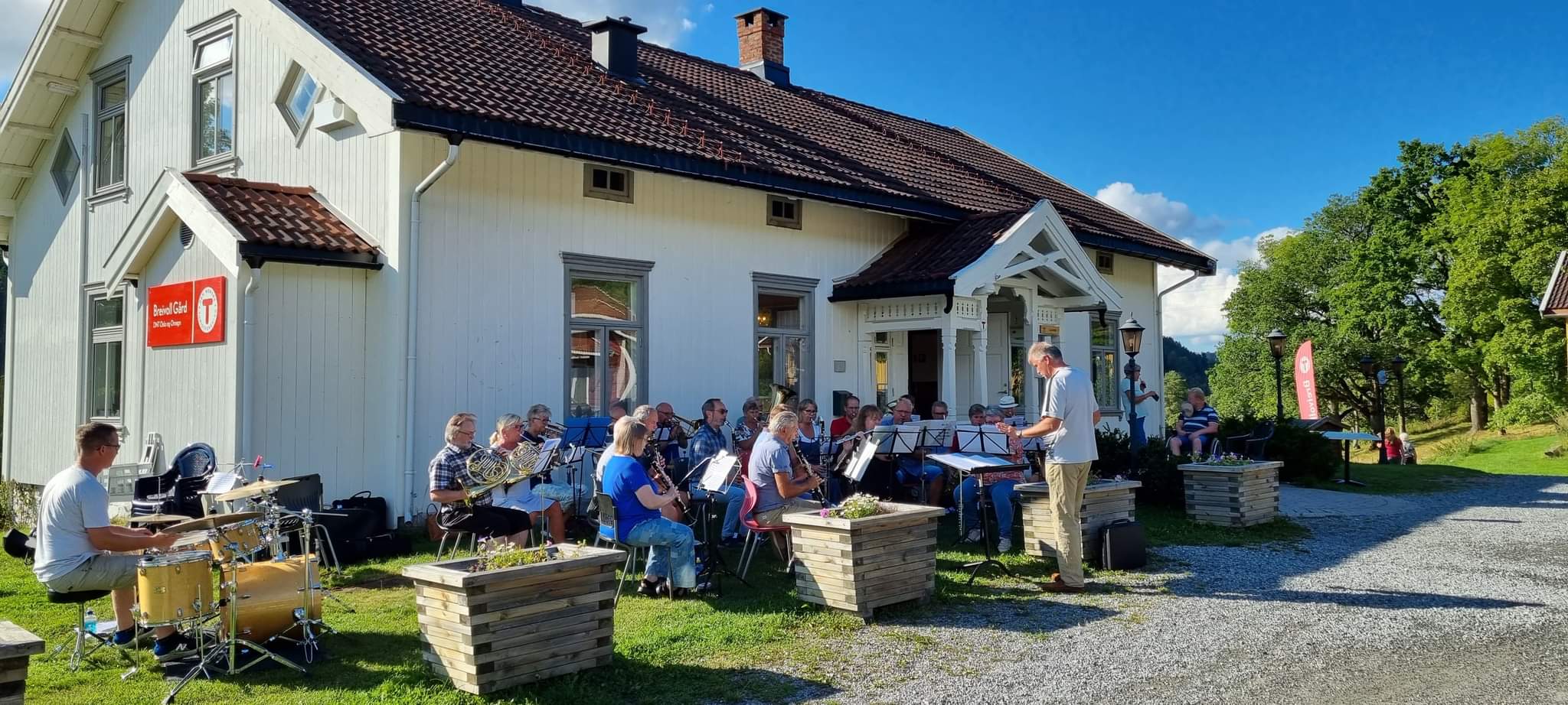Konsert på DTN Breivoll Gård