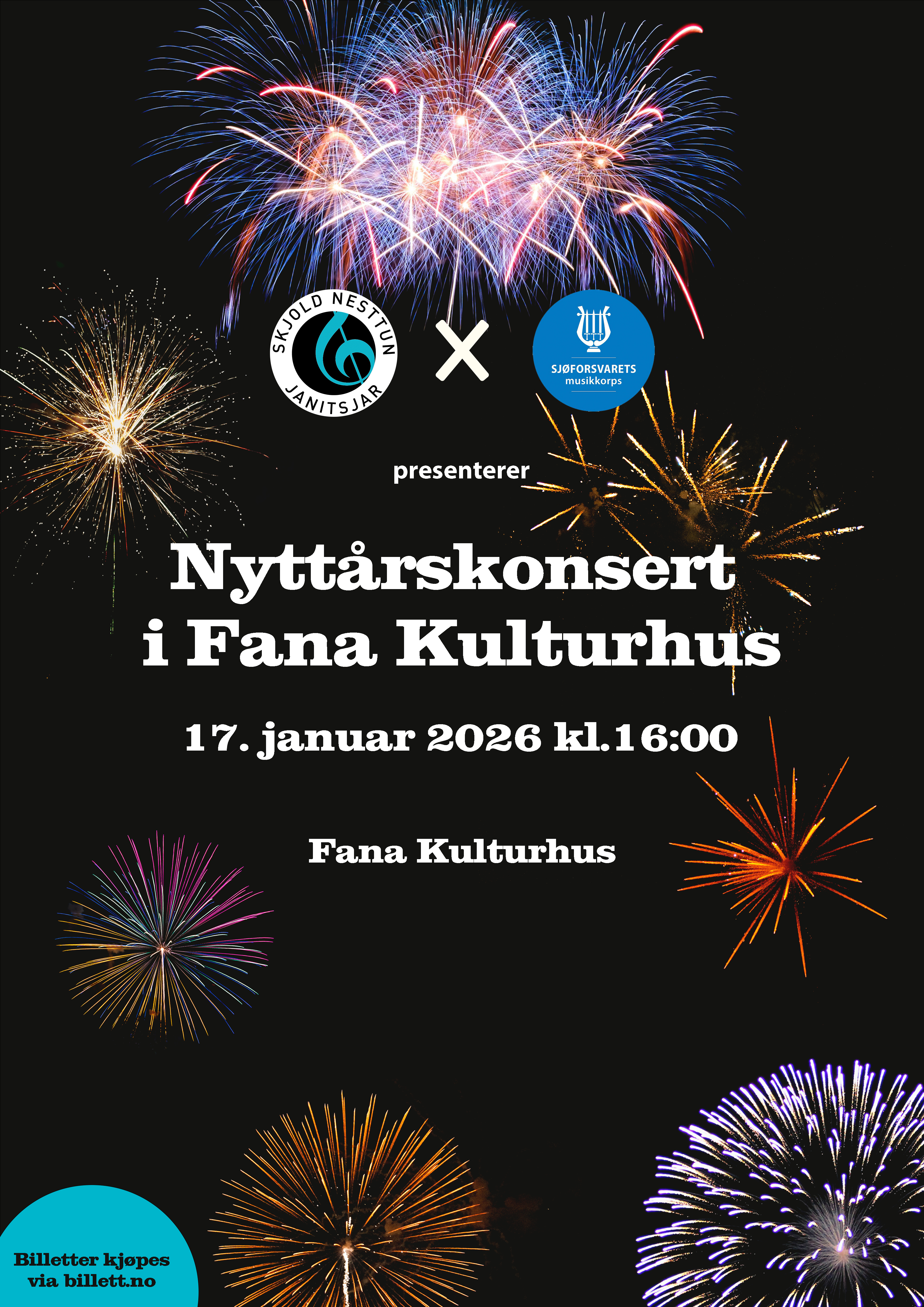 Nyttårskonsert i Fana kulturhus