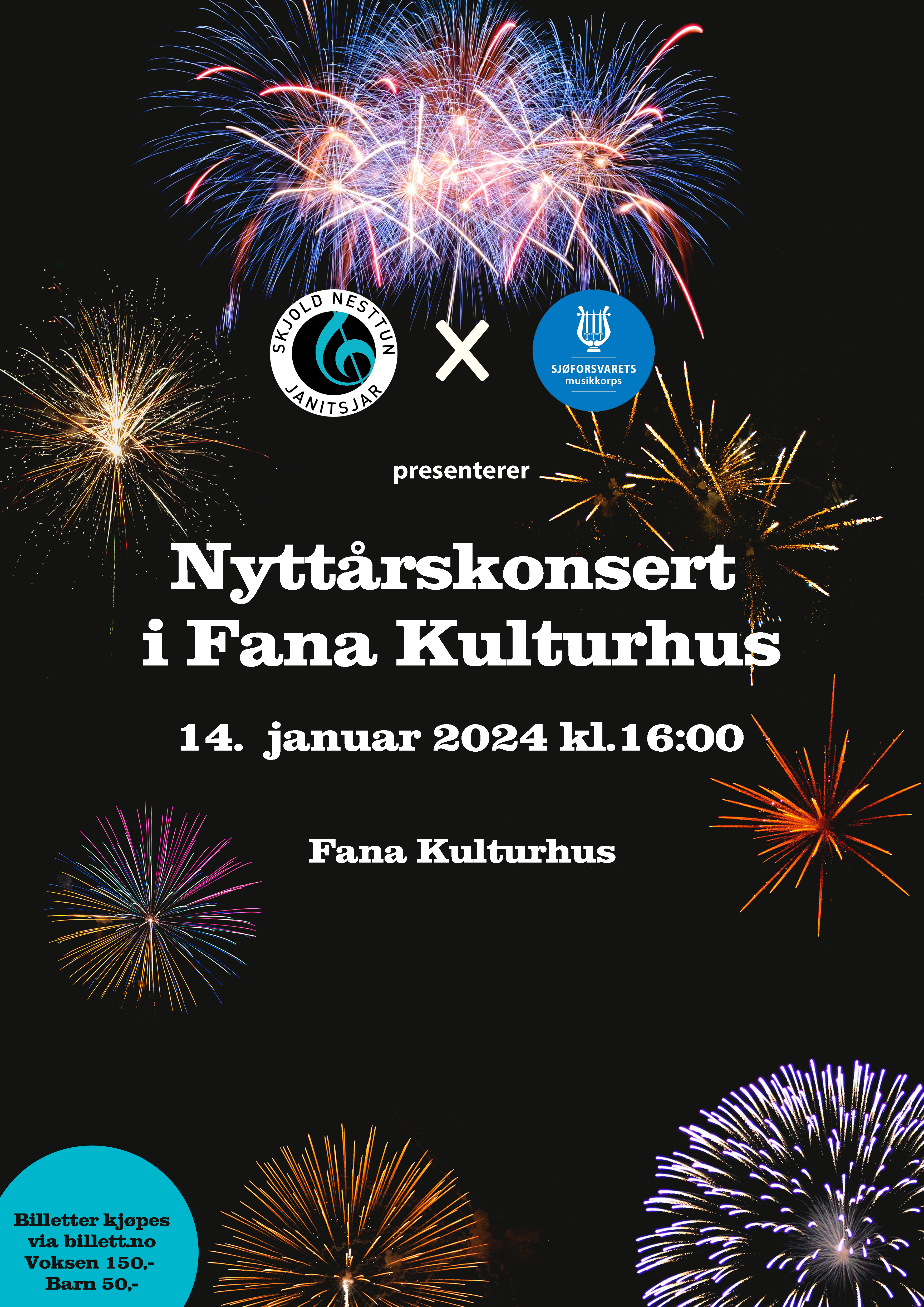 Nyttårskonsert i Fana Kulturhus