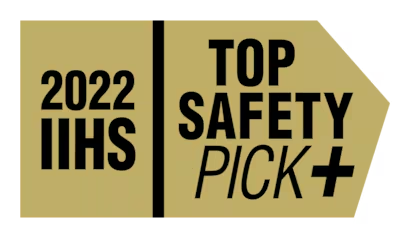 Top Safety Pick logo 2022.