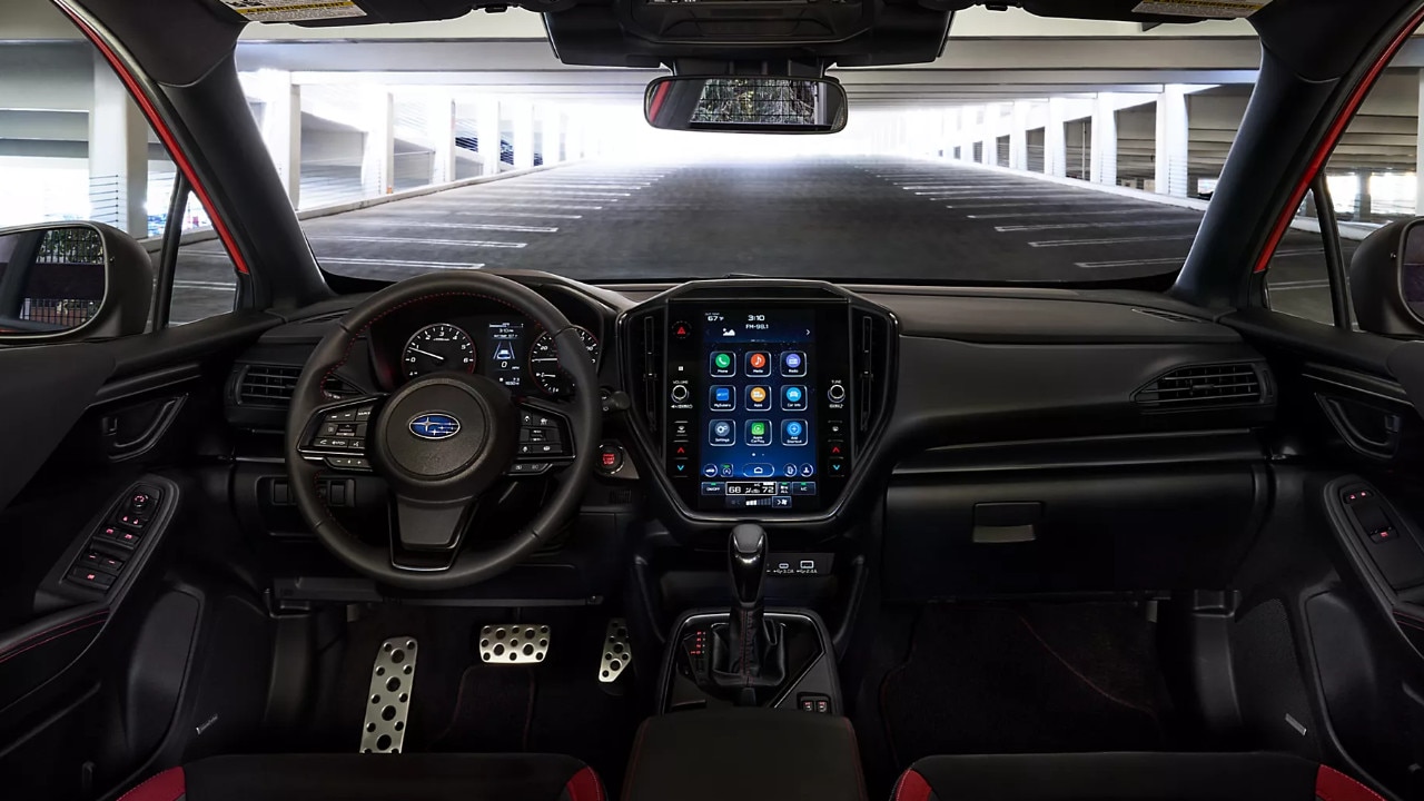 vue du tableau de bord d'une Subaru Impreza 2024