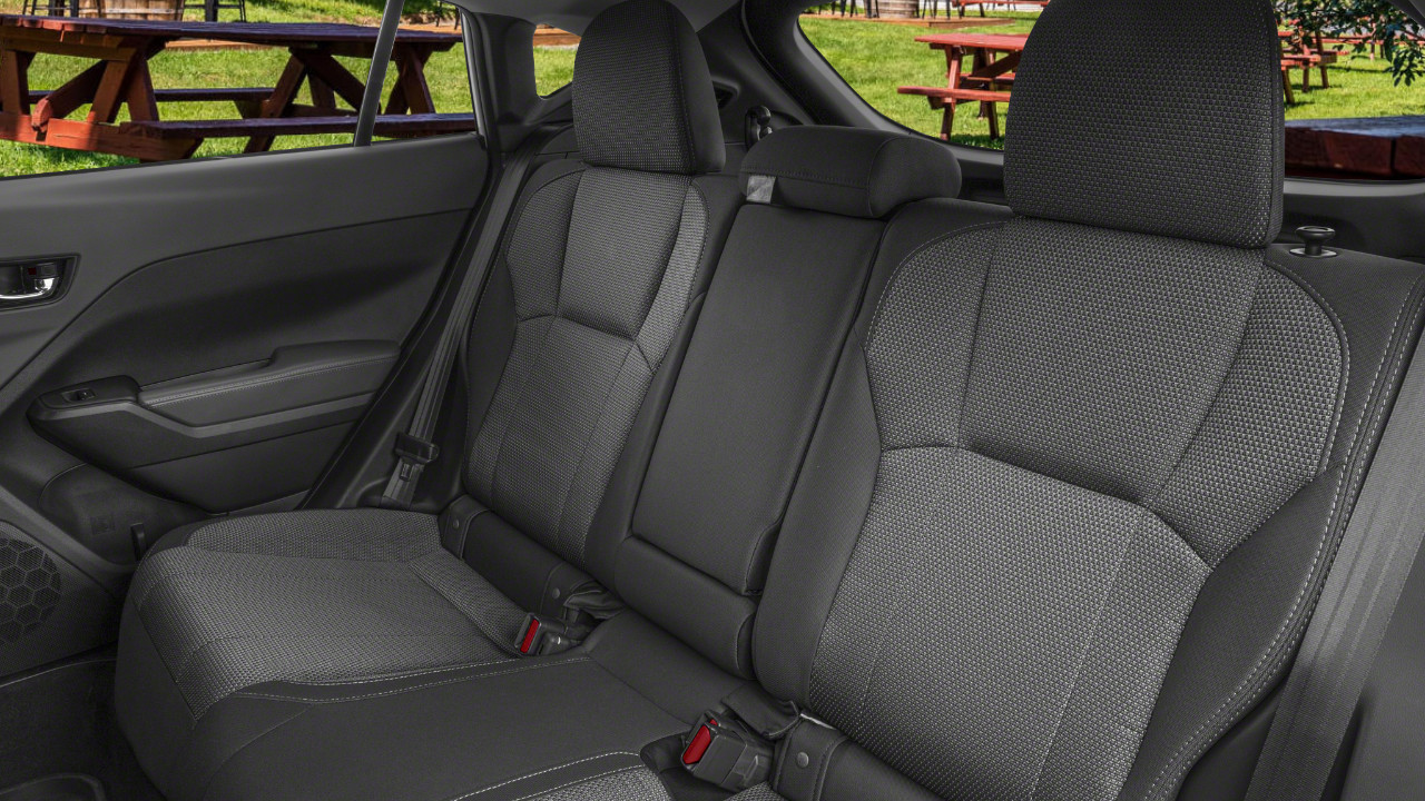 vue de l'habitacle d'un Subaru Crosstrek 2025