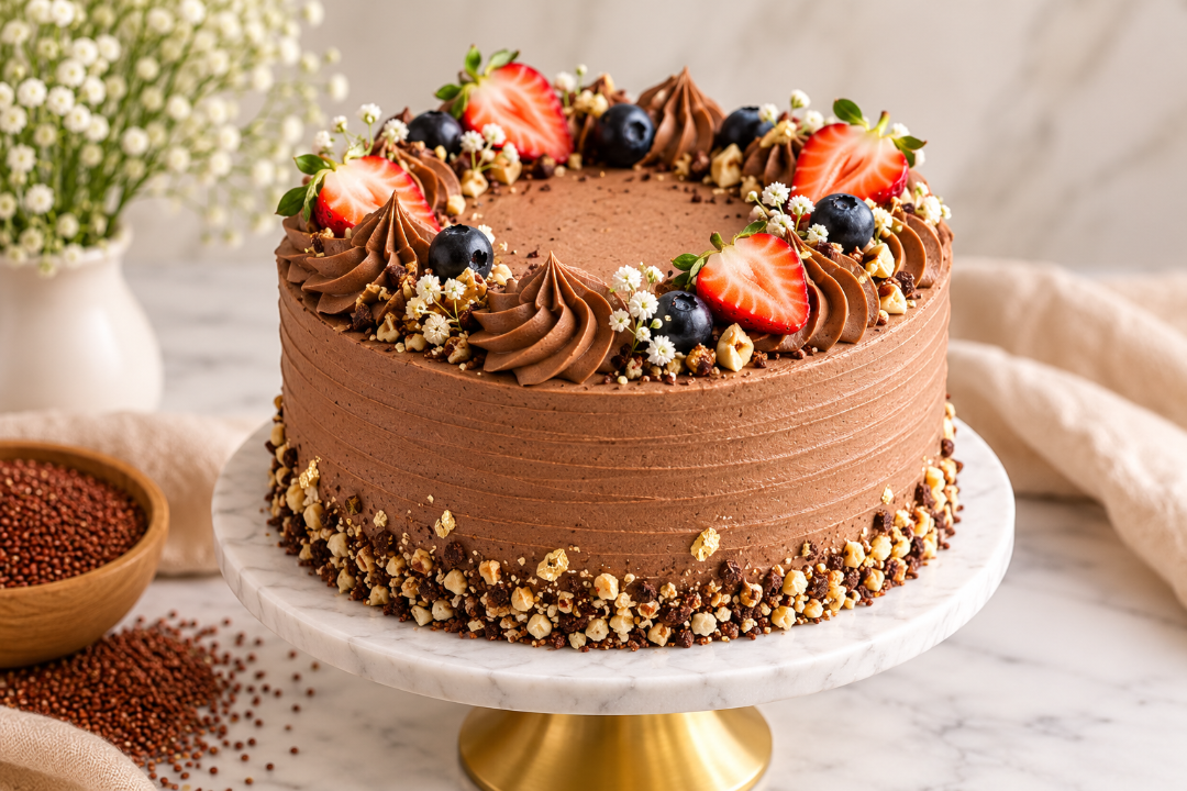 Eggless Ragi Cake