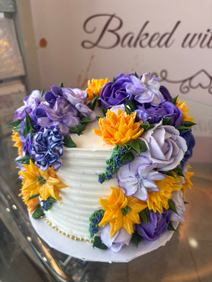 Floral Bouquet Cake