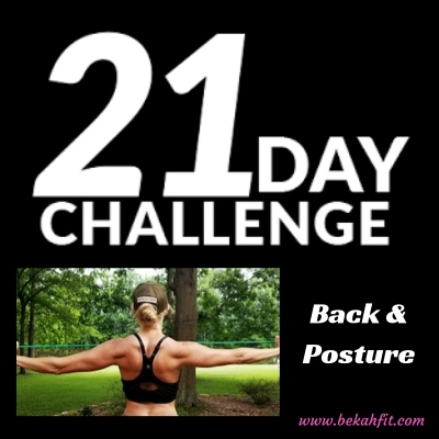 21 Day Challenge Back & Posture