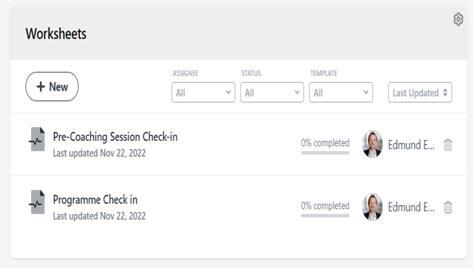  Interactive Worksheets 