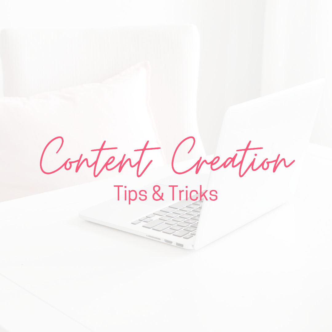 FREE - Content Creation Tips & Tricks