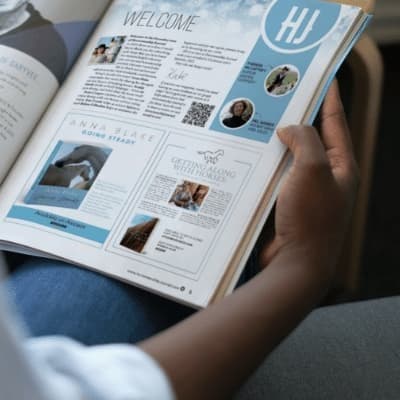 Relax and Read a Magazine