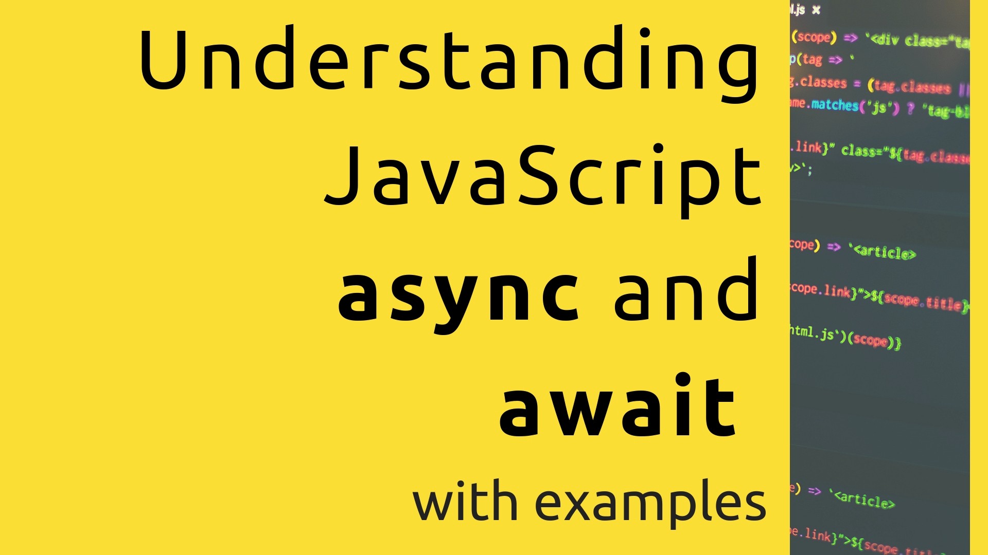 Making asynchronous programming easier with async and await
