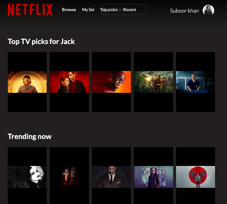 Netflix Clone services