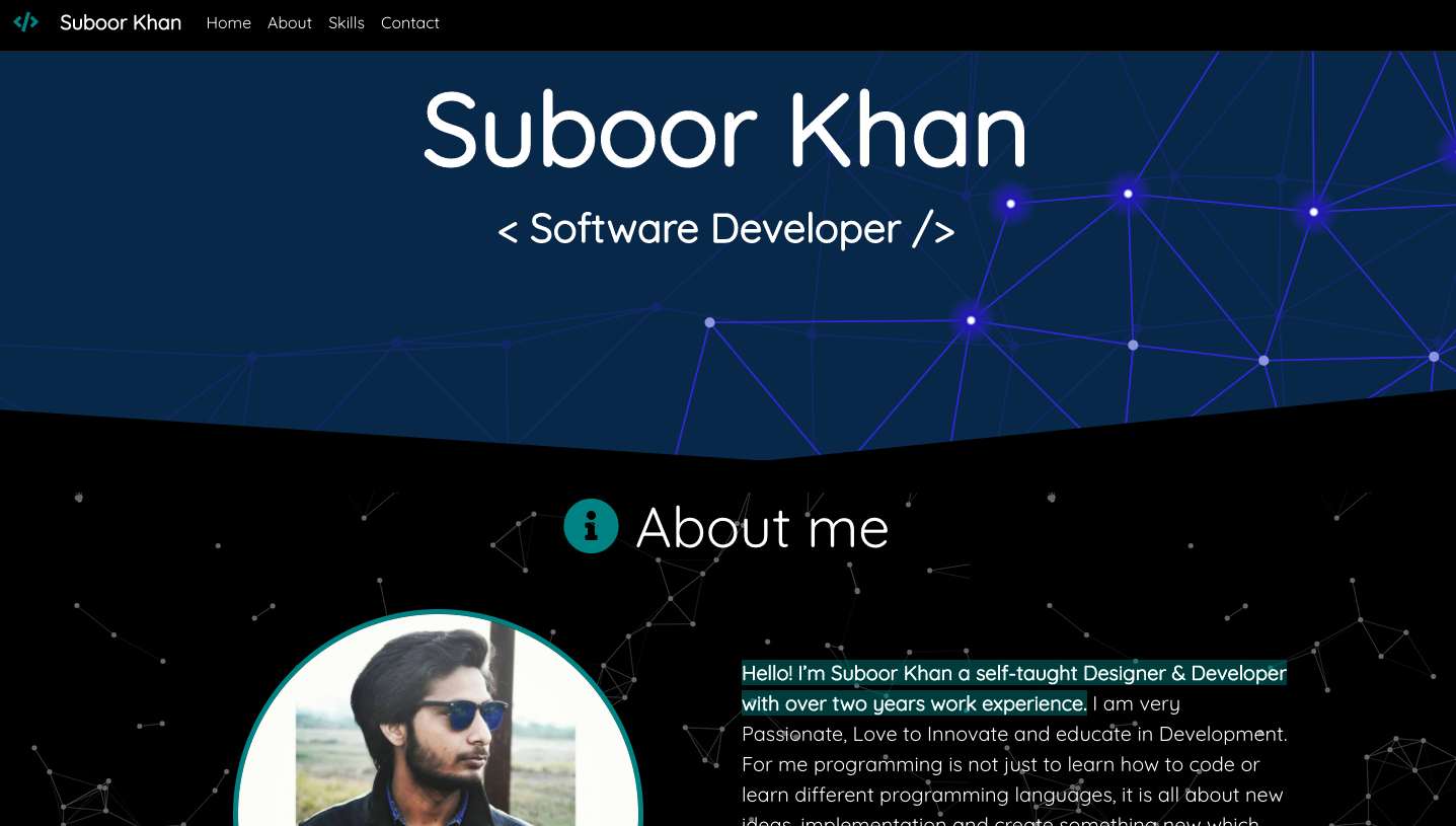 Bootstrap 4 Profile page services