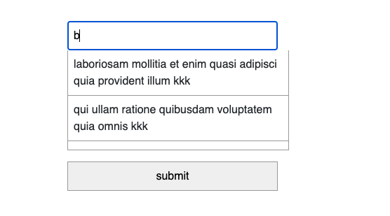 The autocomplete attribute specifies whether a form or an input field should have autocomplete on or off. Autocomplete allows the browser to predict the value. When a user starts to type in a field, the browser should display options to fill in the field, based on earlier typed values.
