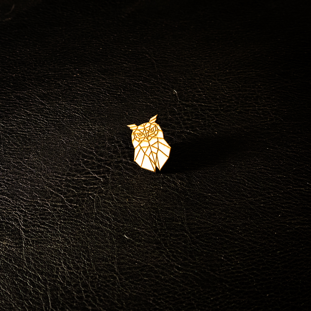 Owl's Wisdom Pin