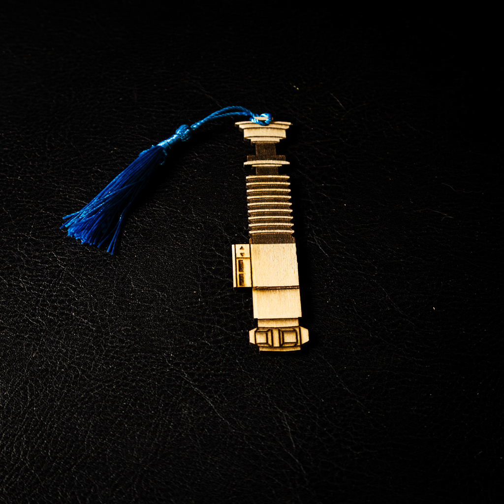 Jedi Journal Wood Bookmark