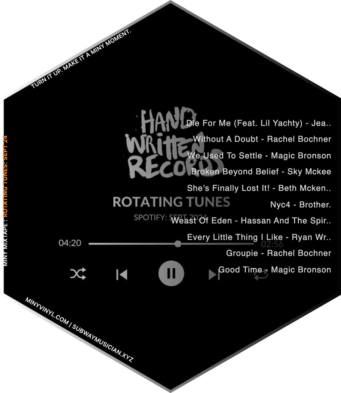 Rotating Tunes - Spotify