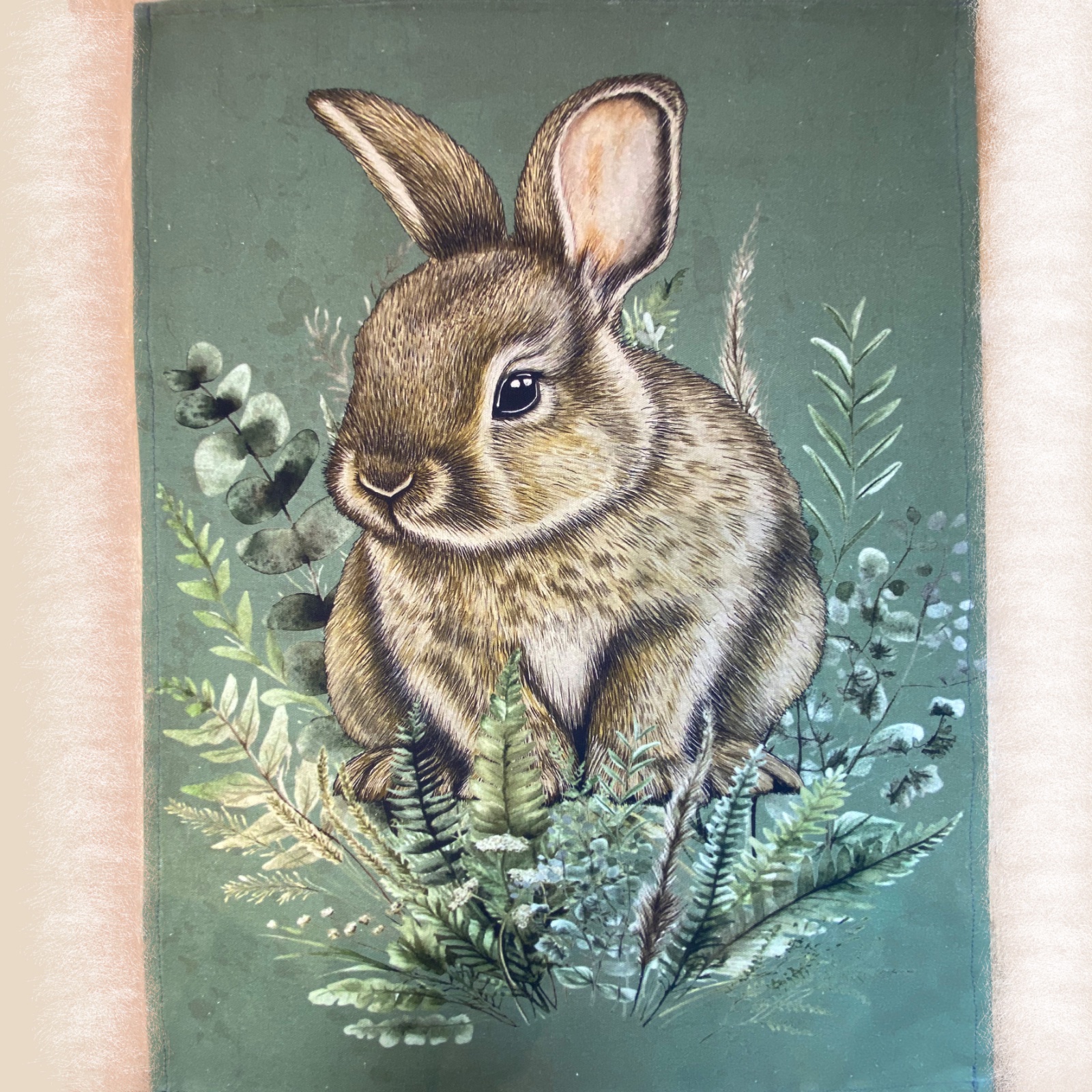Bunny Tea Towel