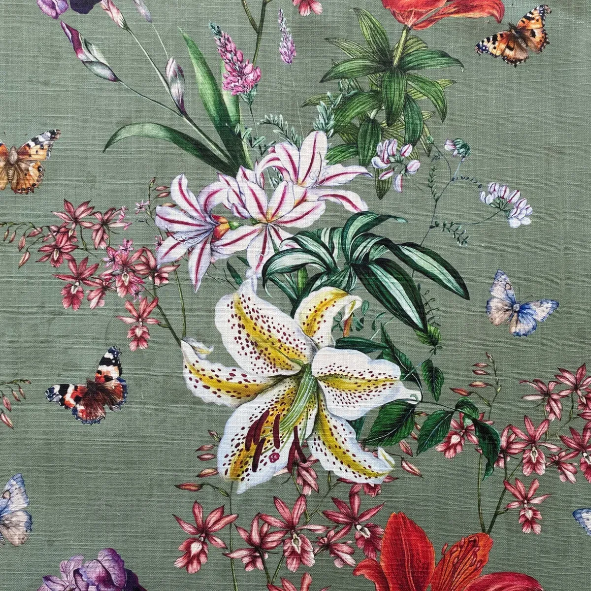 Butterfly Garden Fabric