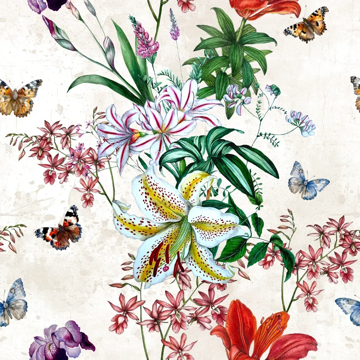 Butterfly Garden Wallpaper