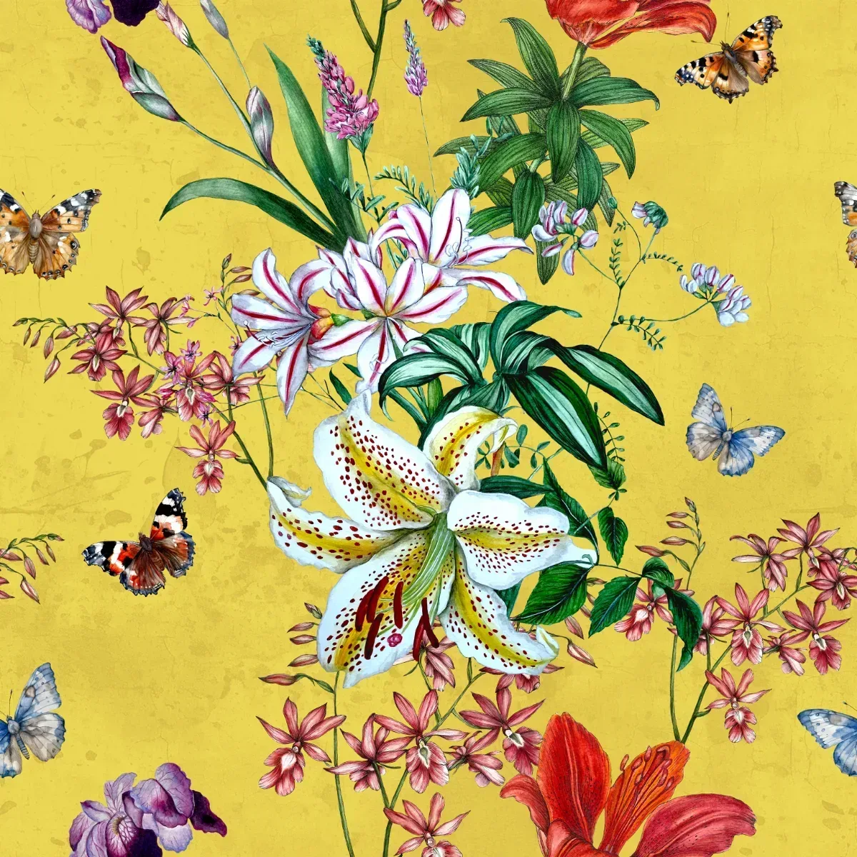 Butterfly Garden Wallpaper