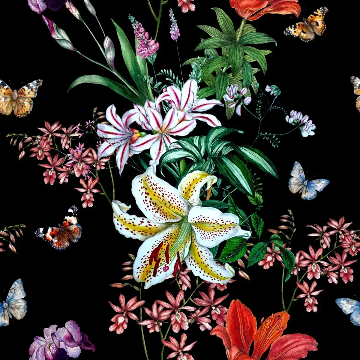 Butterfly Garden Wallpaper