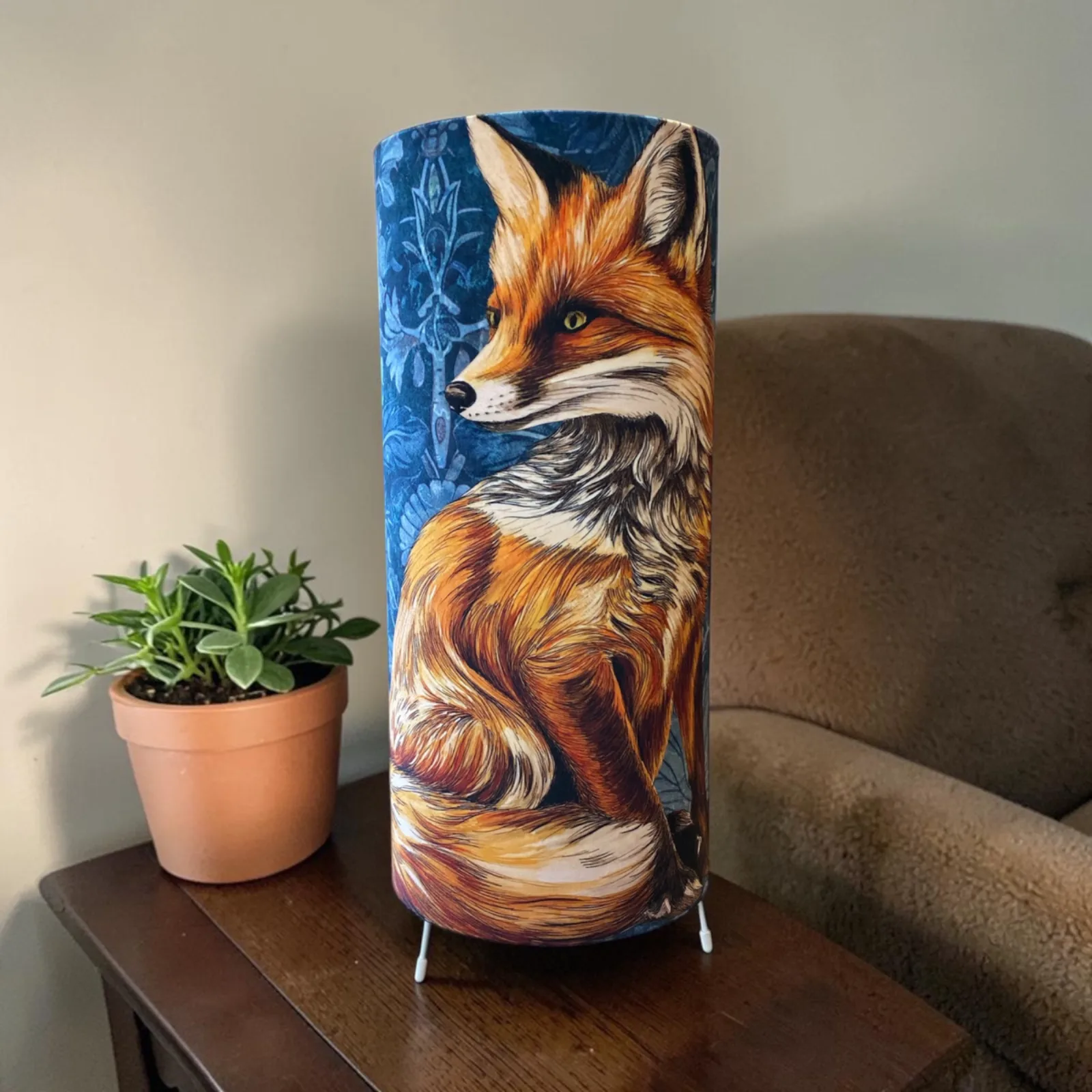 Foxy Lamp Blue
