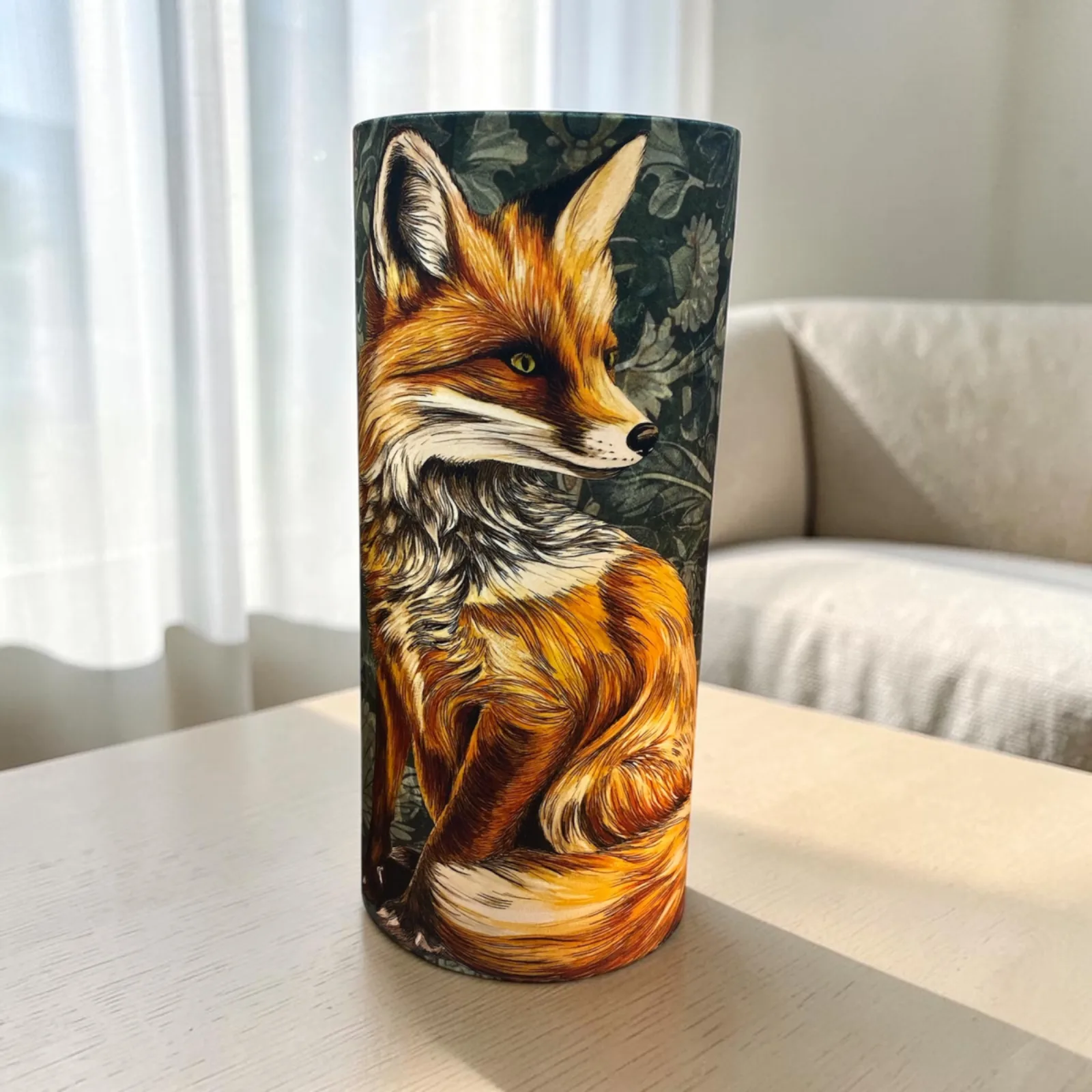 Foxy table or floor lamp green