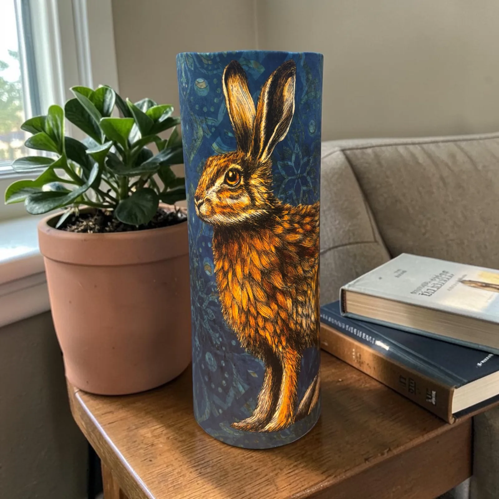 Hairy Hare Floor or Table Lamp