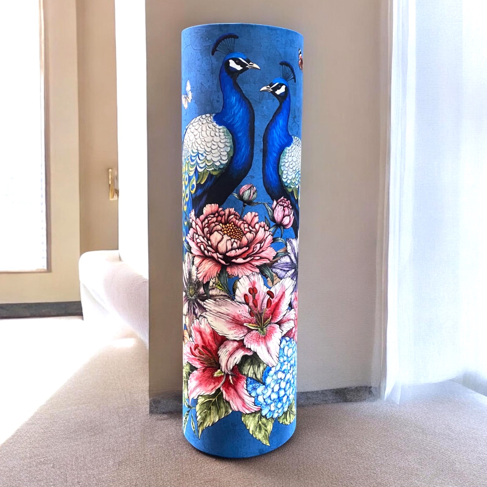 Peacock Lamp