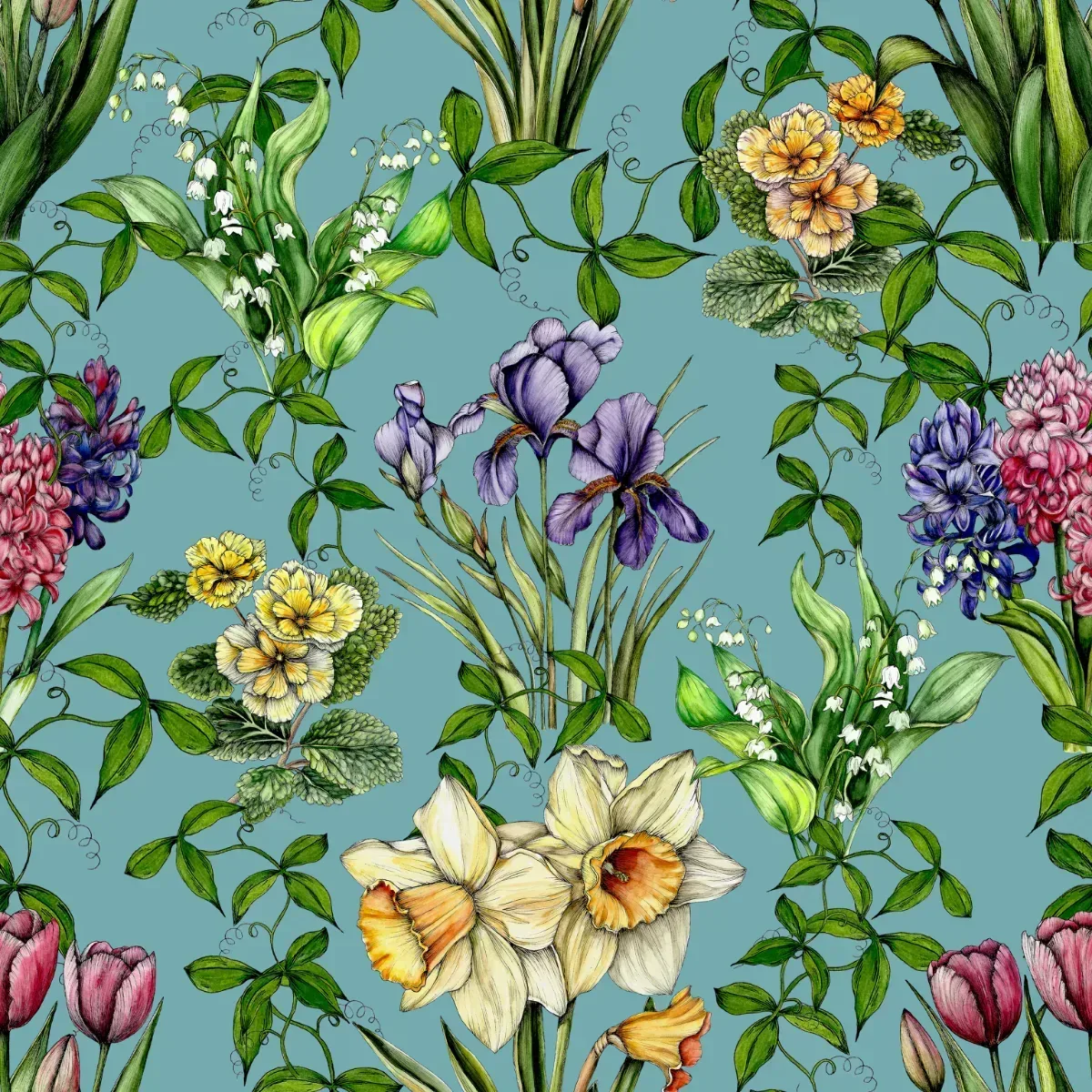 Spring Floral Wallpaper