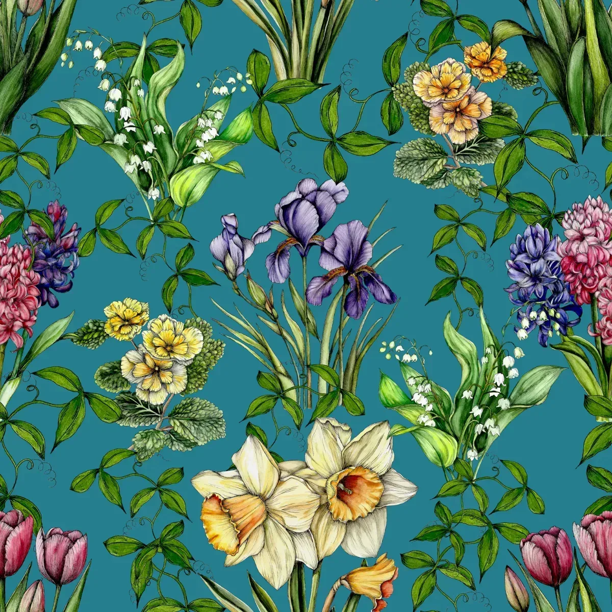 Spring Floral Wallpaper