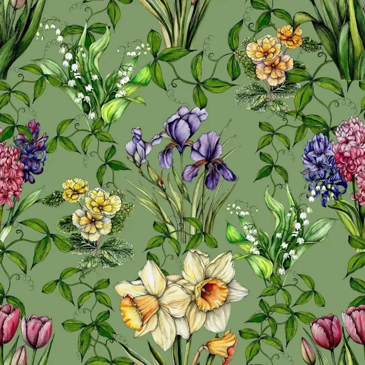 Spring Floral Wallpaper