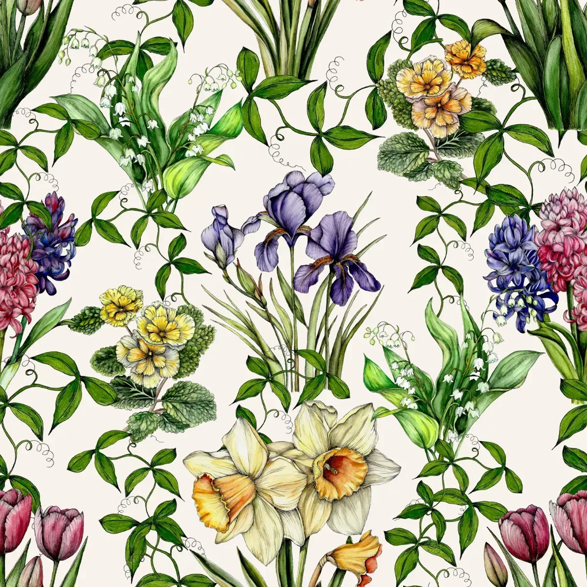 Spring Floral Wallpaper