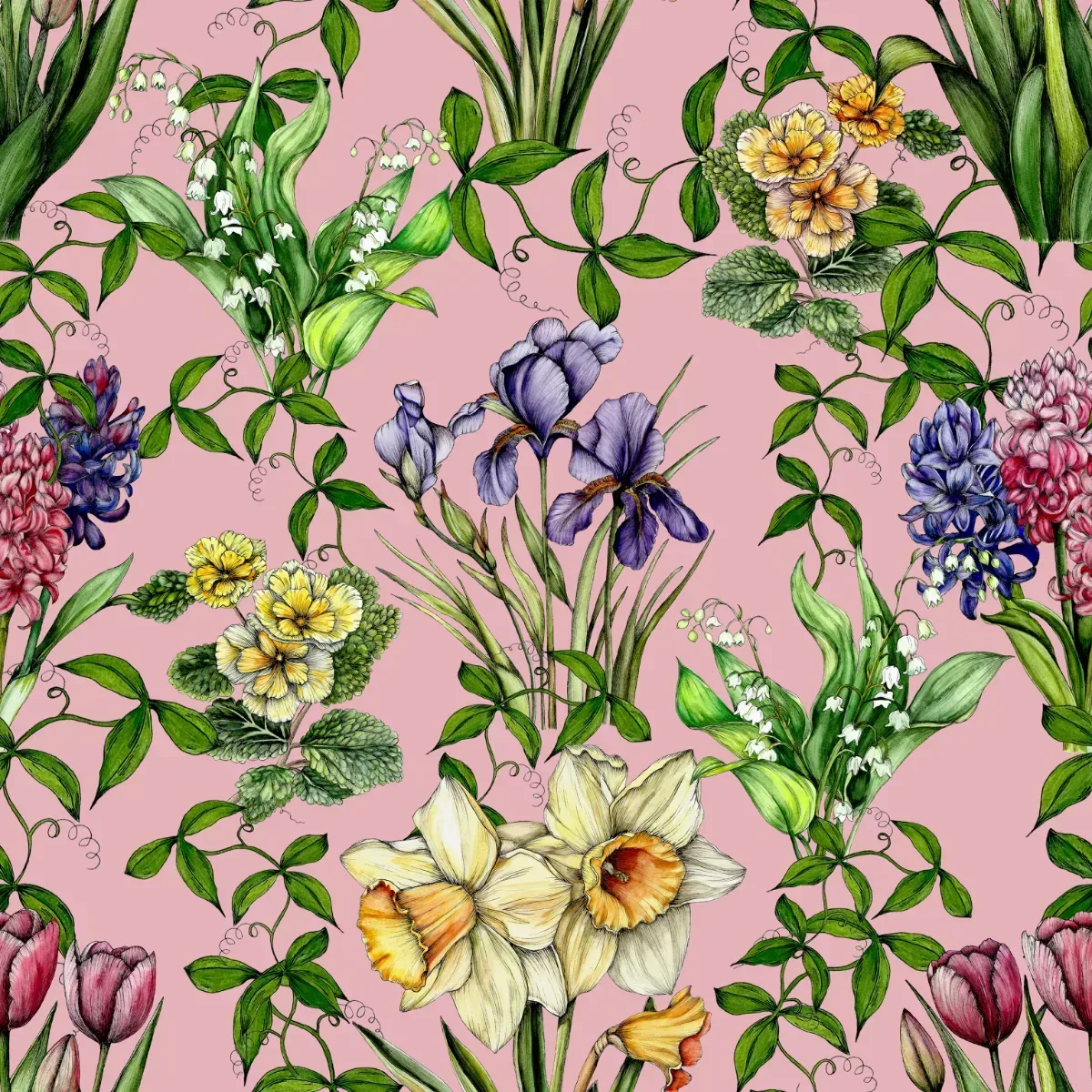 Spring Floral Wallpaper