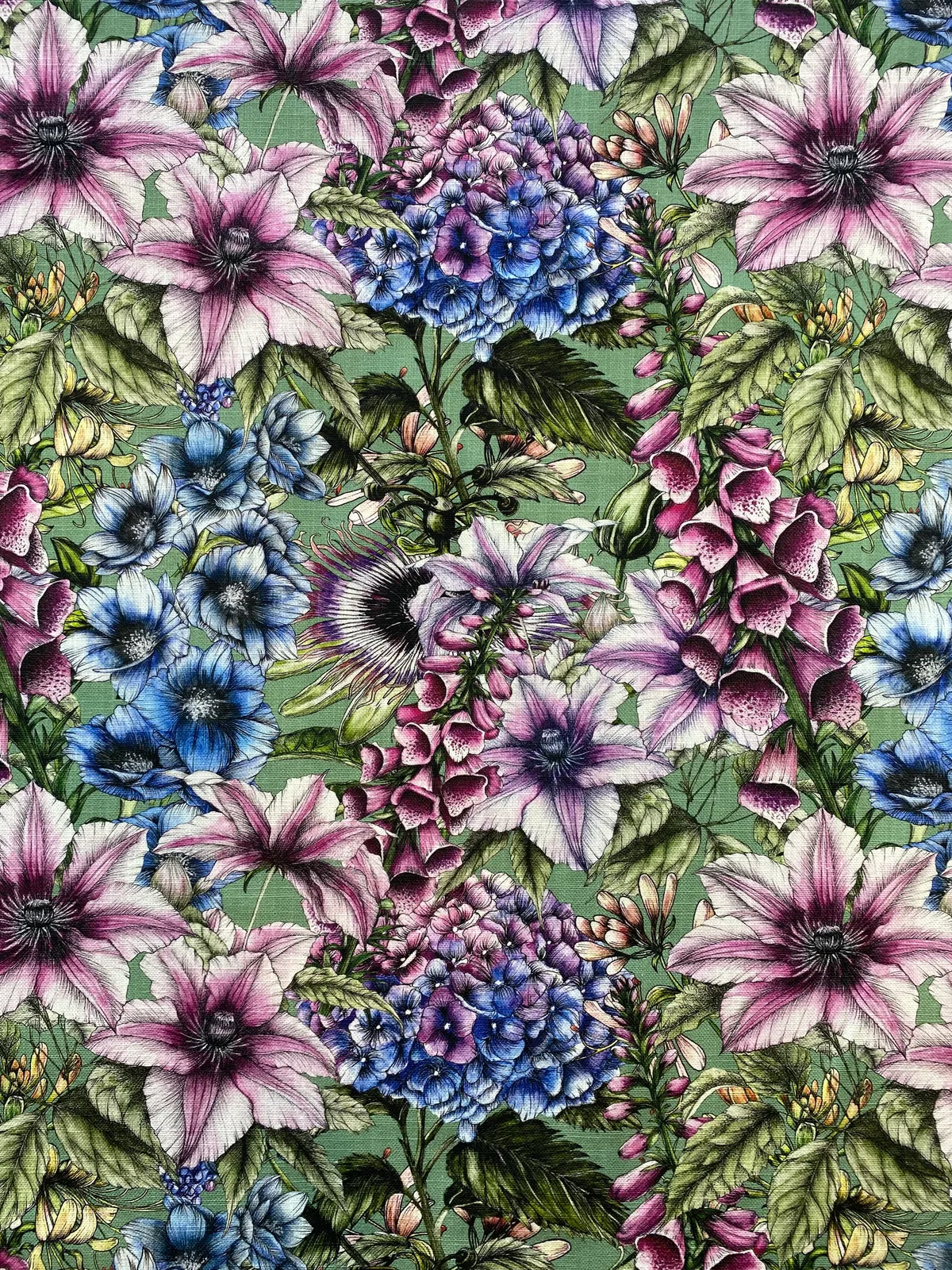 Summer Flowers Fabric