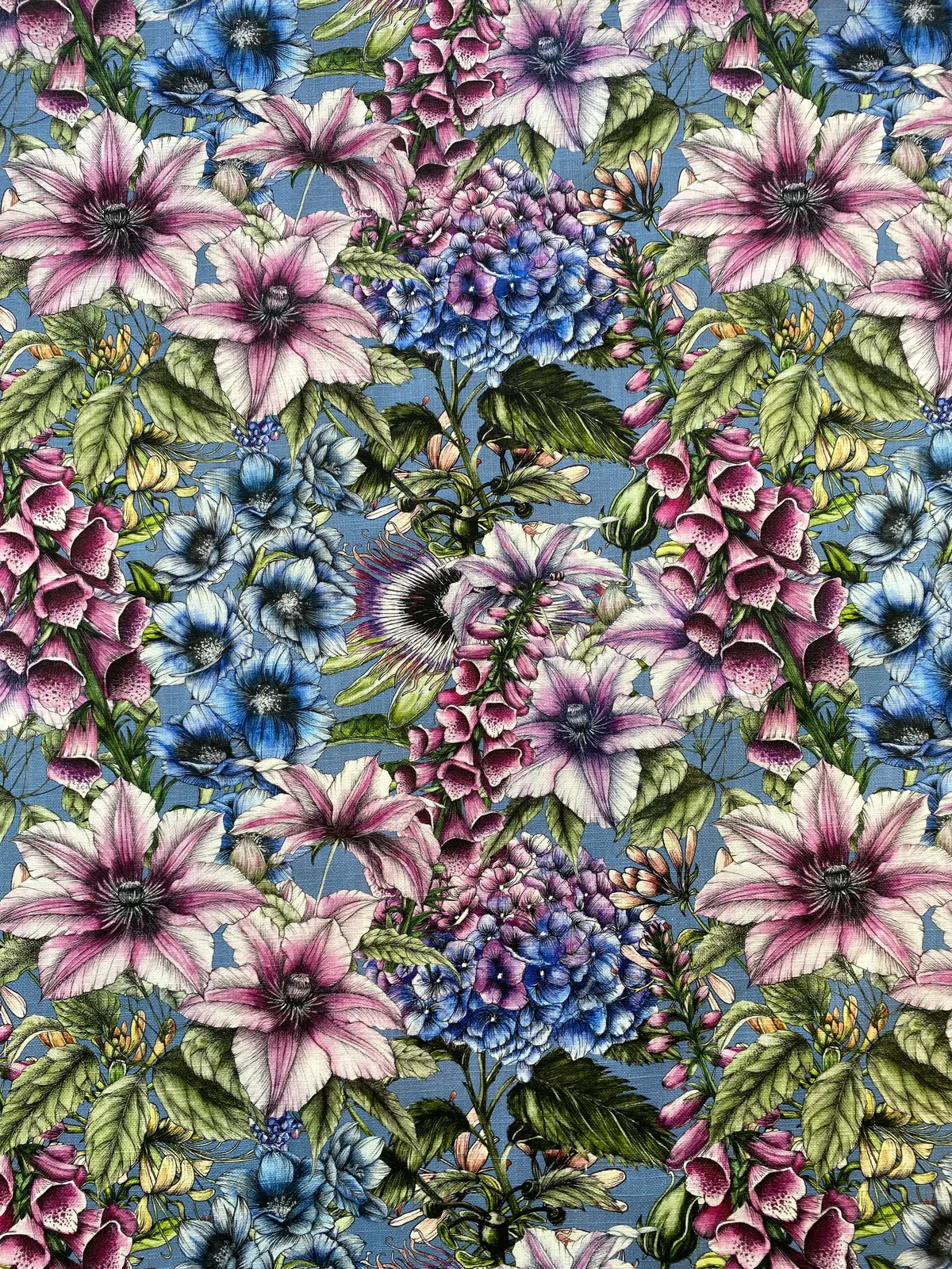 Summer Flowers Fabric
