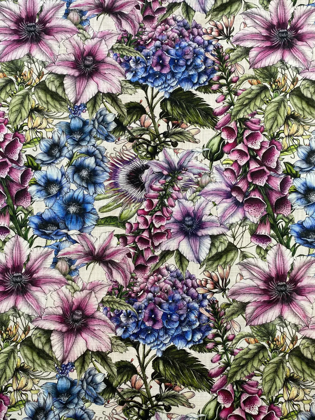 Summer Flowers Fabric